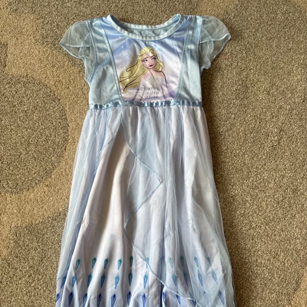 Frozen Themed Blue Nightgown